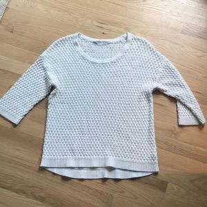 Athleta women’s ivory sweater small